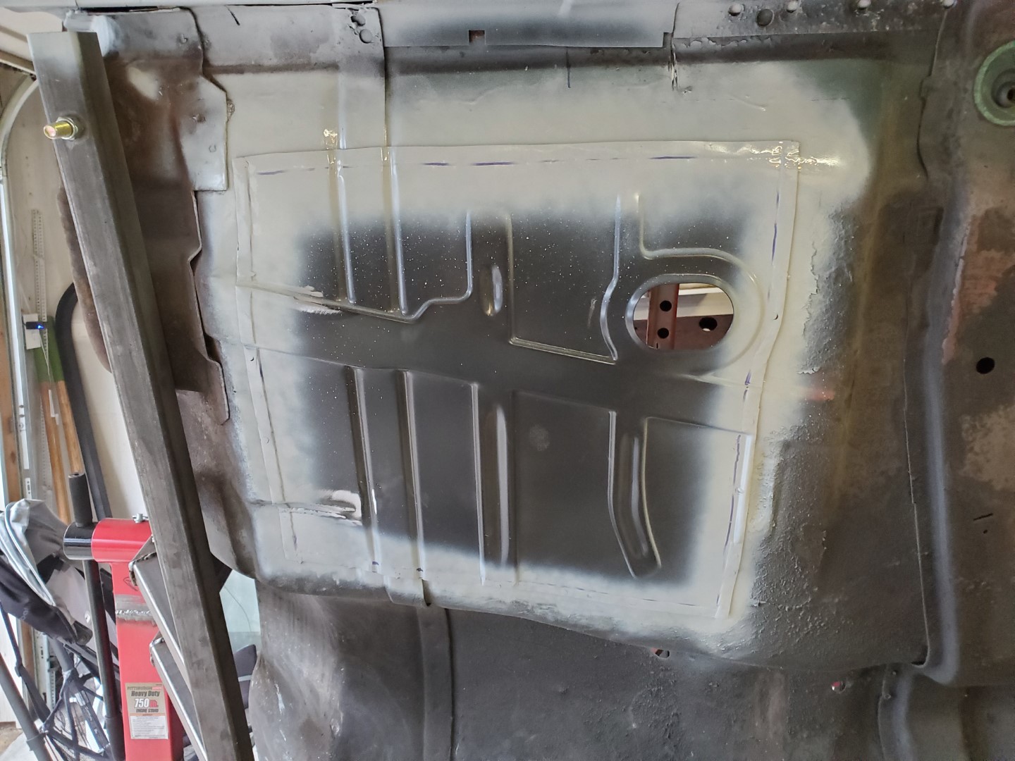 Drivers floor pan repair – My Custom Cars